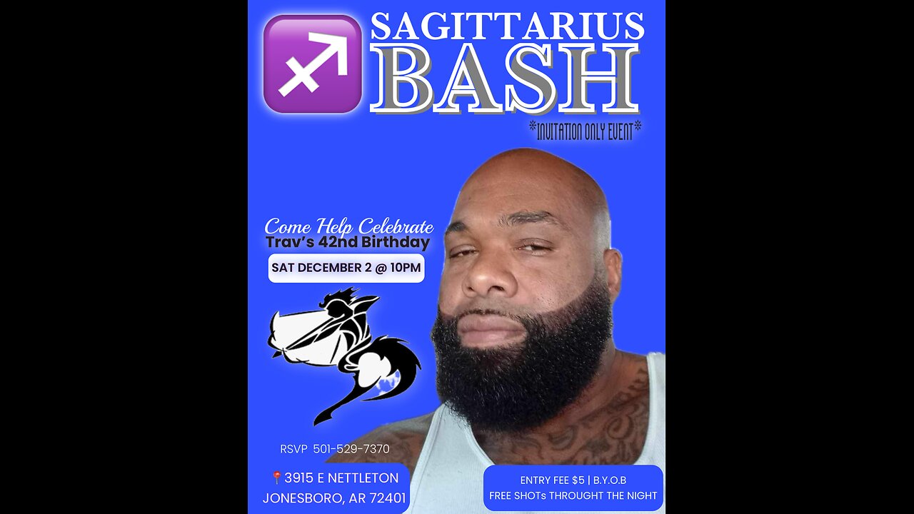 SAGITTARIUS BASH