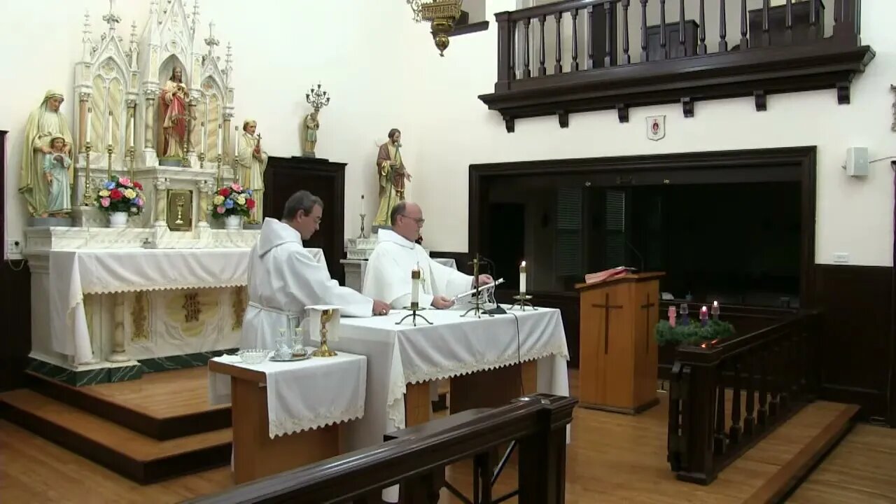 December 7 - Saint Ambrose Mass