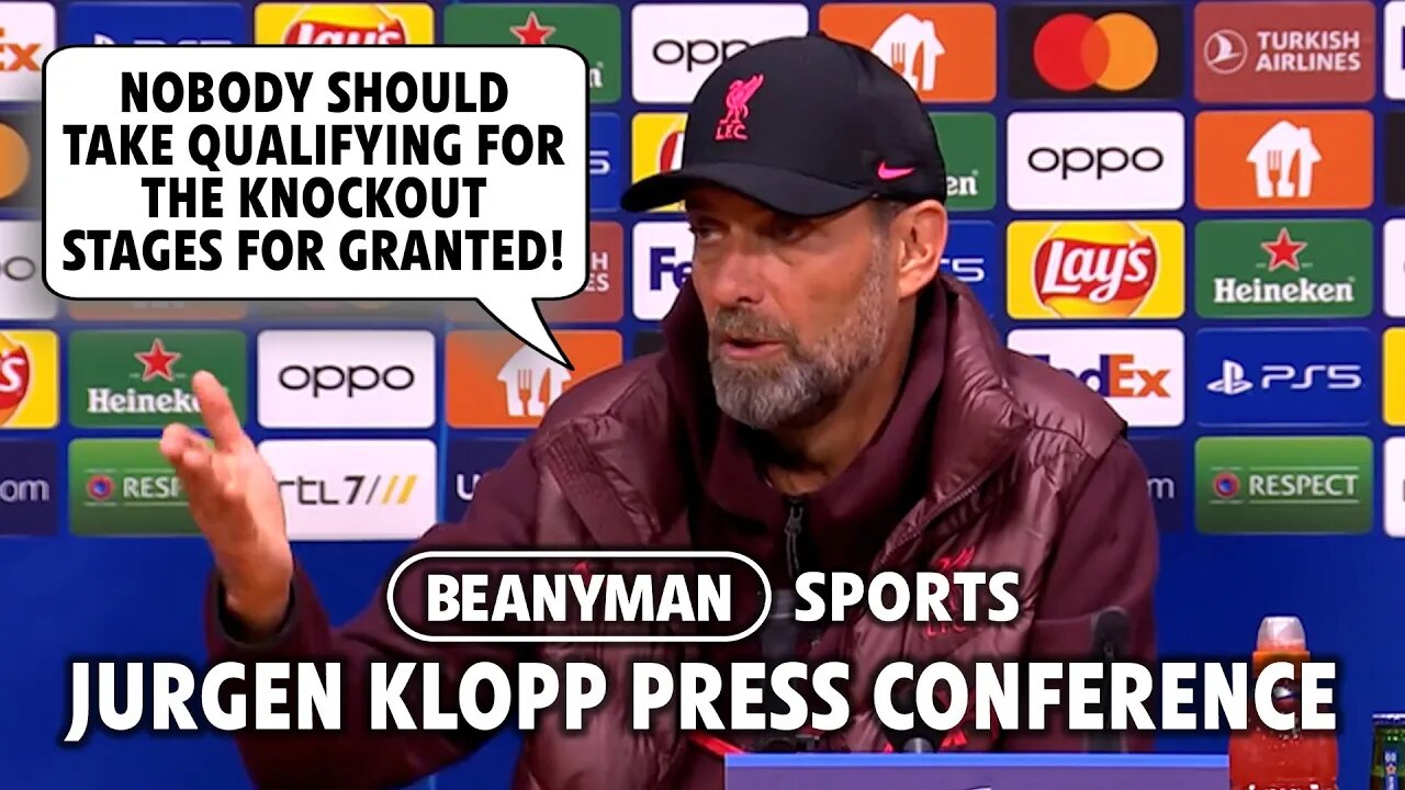 'Nobody should take qualifying for knockout stages for GRANTED!' | Ajax 0-3 Liverpool | Jurgen Klopp