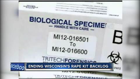 Wisconsin's rape kit backlog to be tested by the end of the year