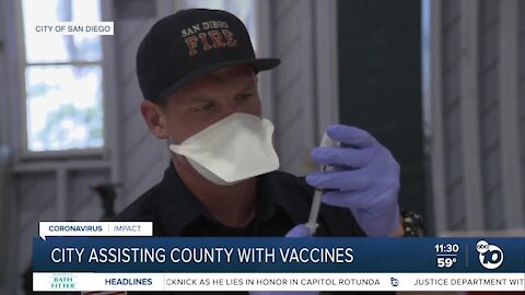 City of San Diego opens own vaccine clinic