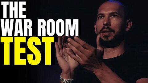 Andrew Tate on THE WAR ROOM TEST