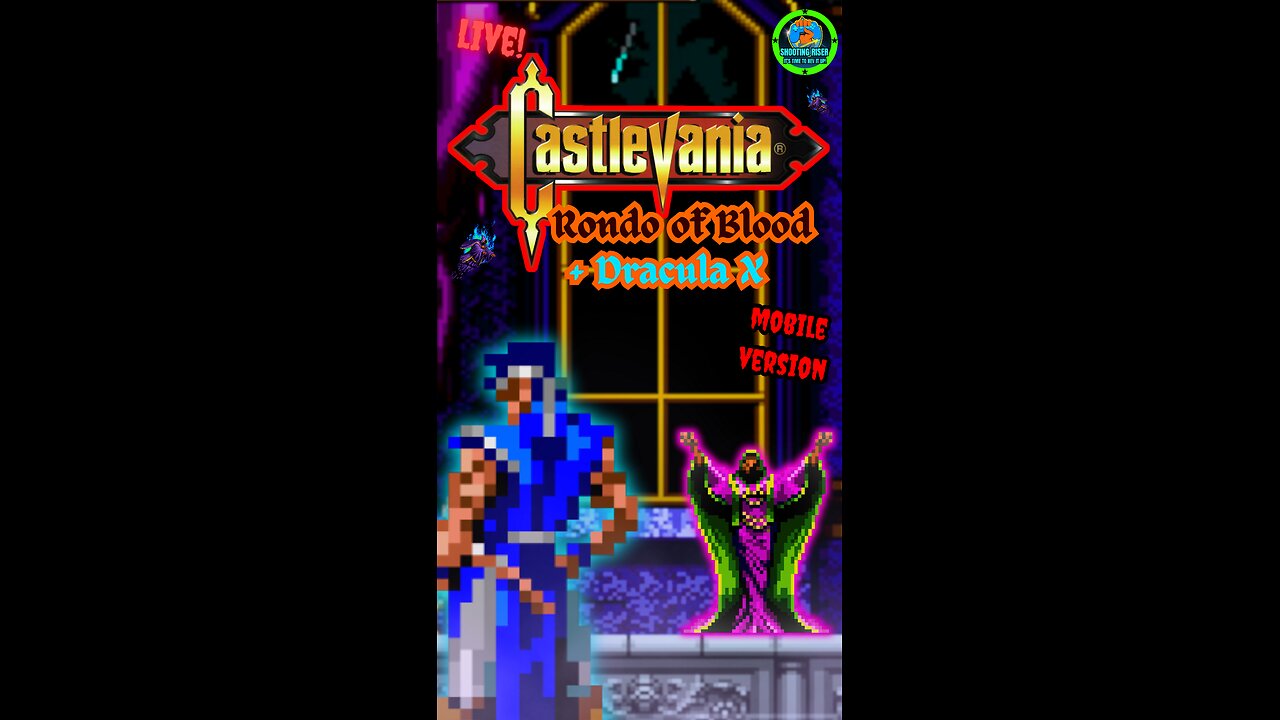 IMPOSSIBLE HALLOWEEN GAMES! - Castlevania Rondo of Blood + Dracula X Live Mobile #castlevania #retro