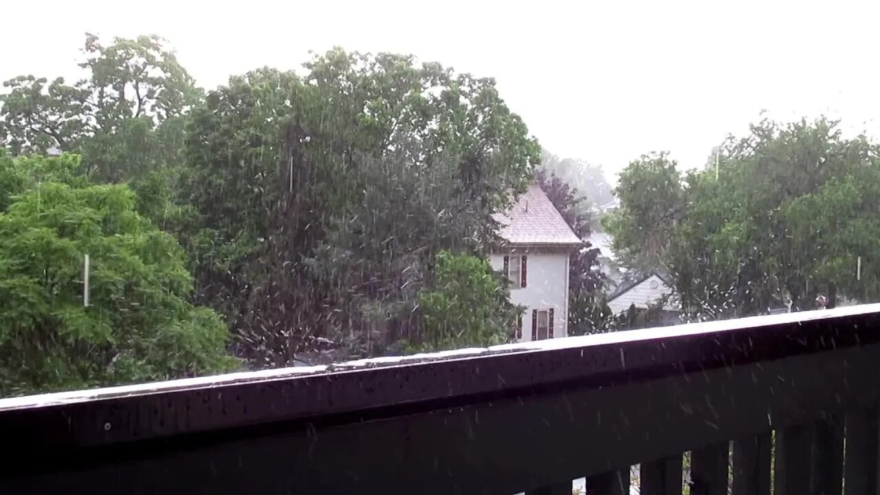 Rain Balcony Wet