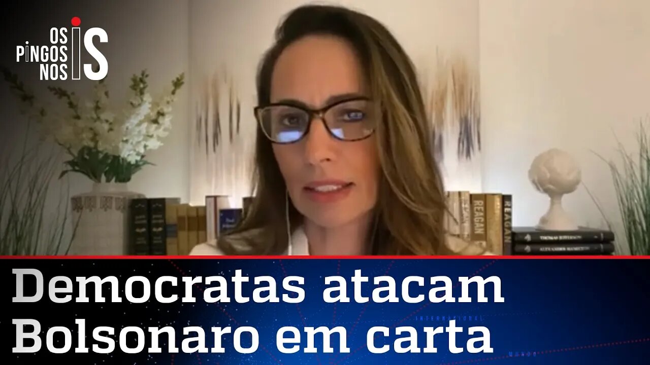 Ana Paula: Carta da extrema esquerda não teve a menor ressonância nos EUA