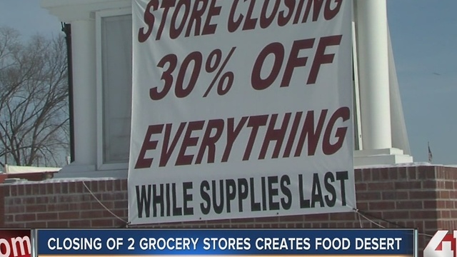 Grocery store closings could limit access to fresh food