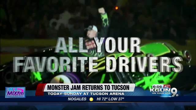 Monster Jam returns to Tucson