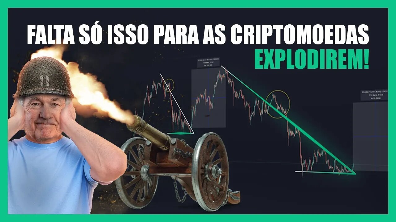 BITCOIN e ETHEREUM a uma ordem de explodirem ⚠️