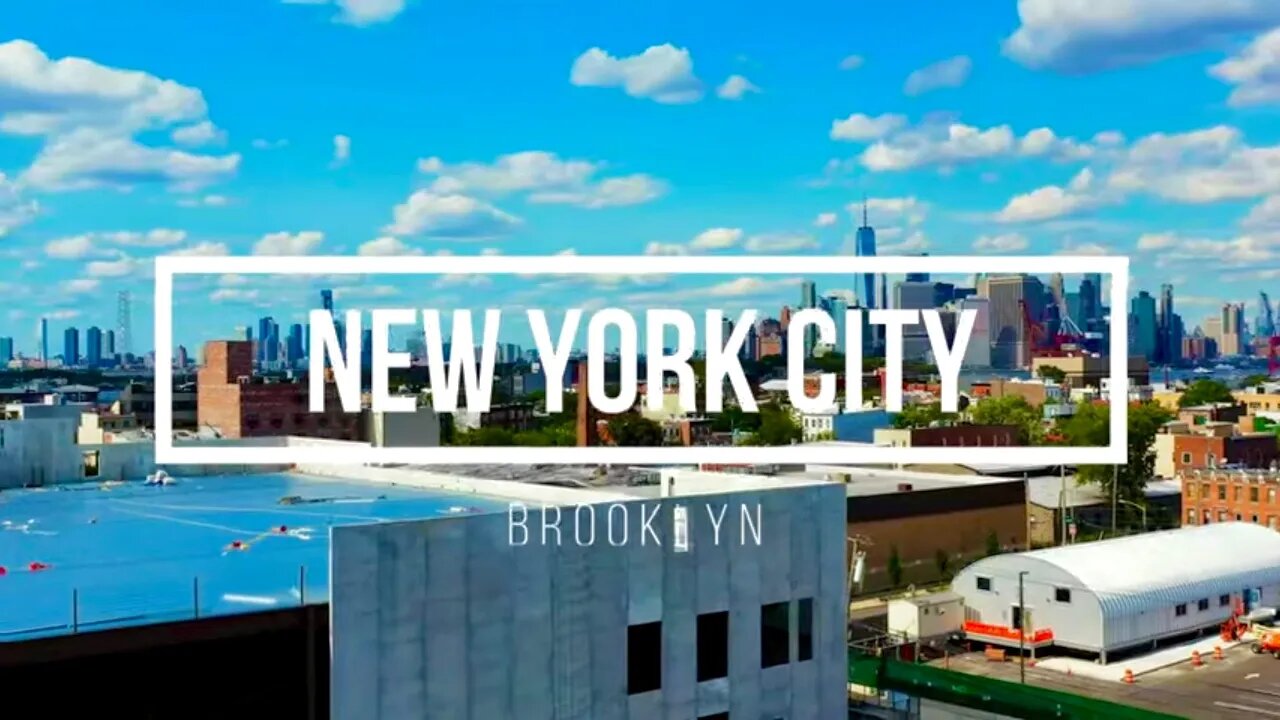 New York City Skyline 4K Screensaver - Brooklyn Views HD