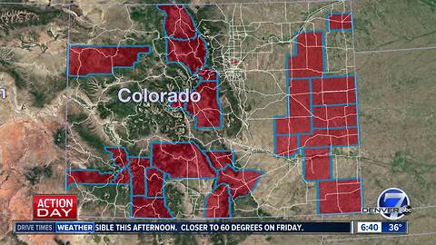 Maternal care deserts in Colorado