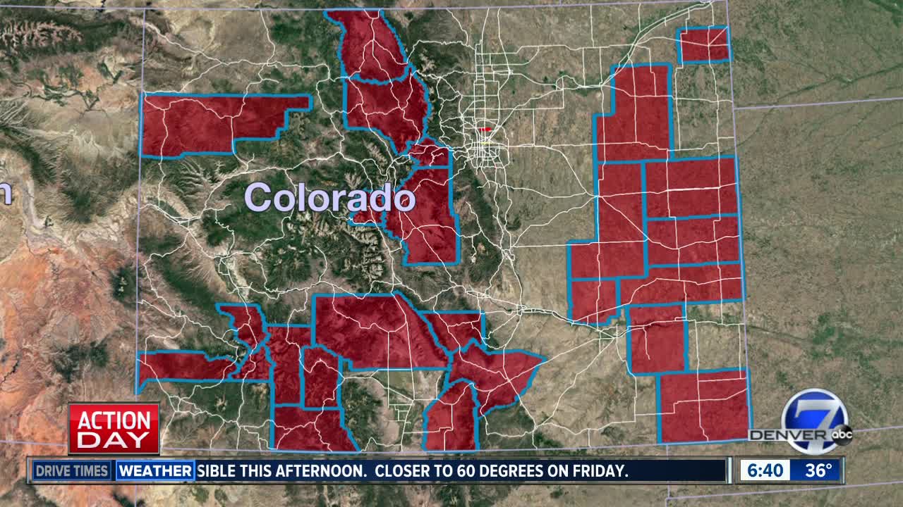 Maternal care deserts in Colorado