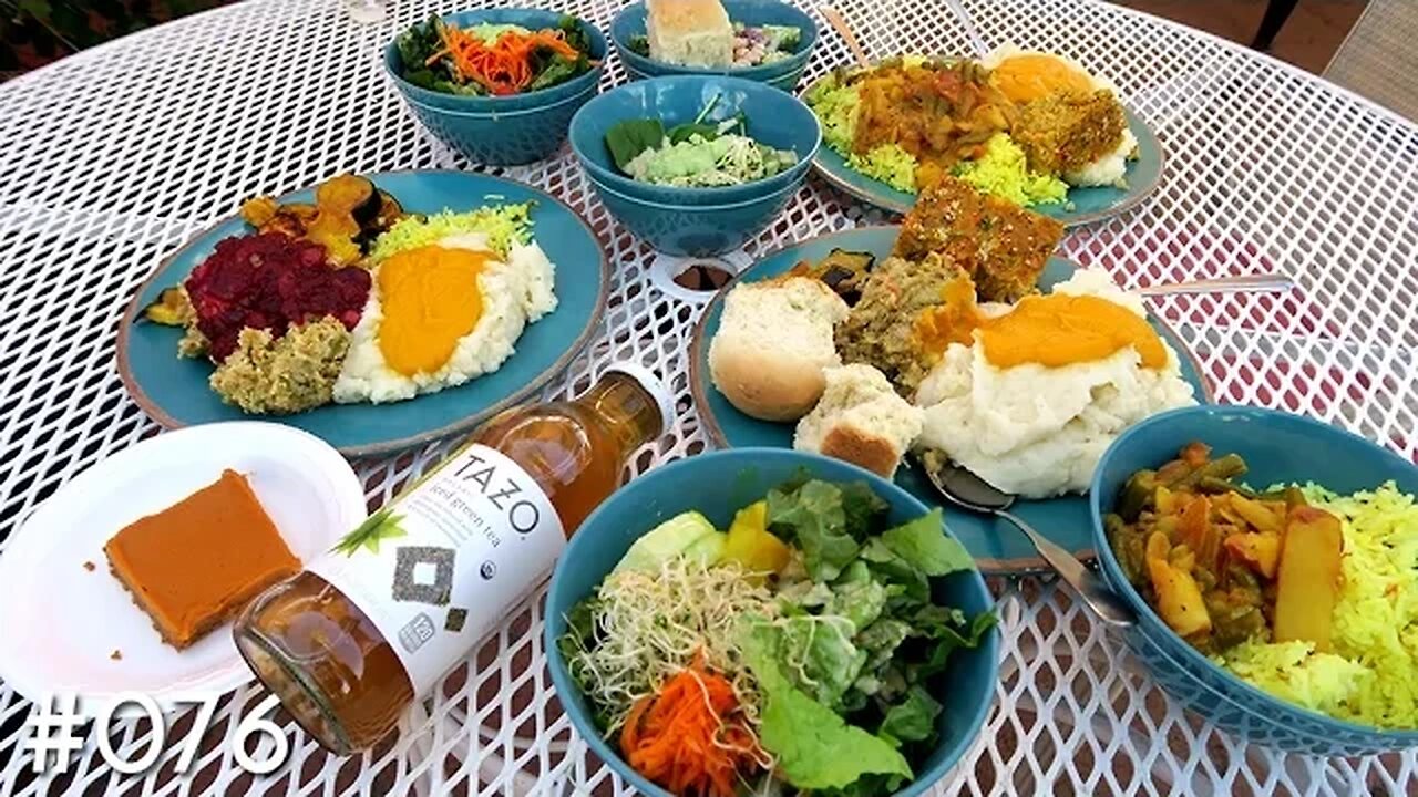 MOST EPIC HIGH CARB VEGAN BUFFET EVER