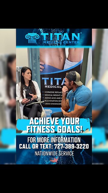 It’s time to CHOOSE a #TitanLifestyle so you can achieve your #fitness #goals!