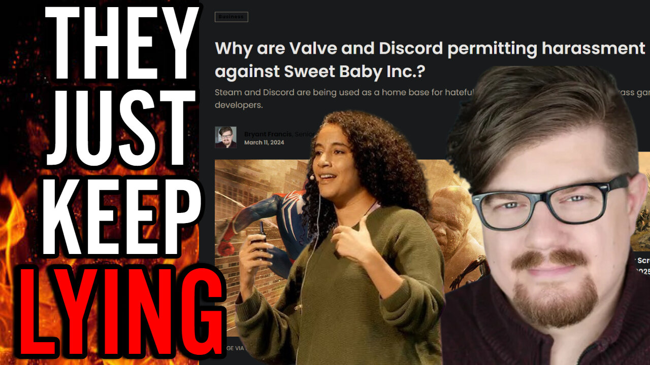 Sweet Baby Inc In HIDING As The Media ATTACKS Gamers Again!! These People Can't Stop LYING!!