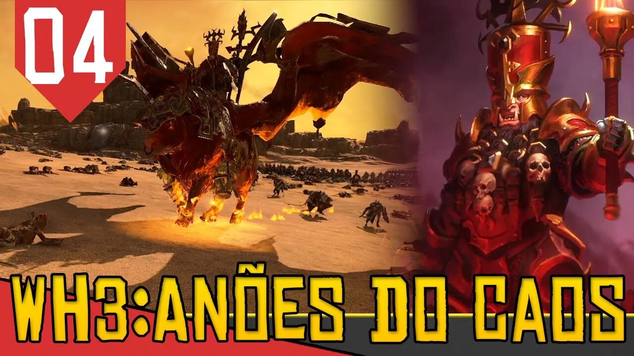 Temporada de CAÇA a RATOS - Total War Warhammer 3 Anões do Caos #04 [Gameplay PT-BR]