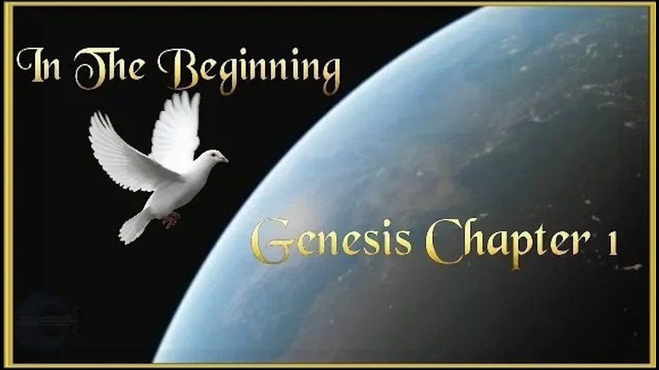 In the beginning Genesis 1