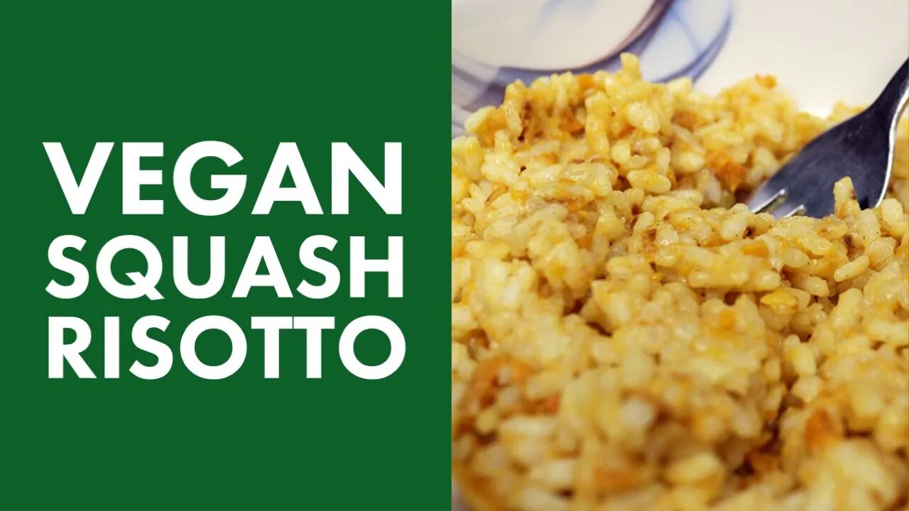 Vegan Risotto with Honeynut Squash