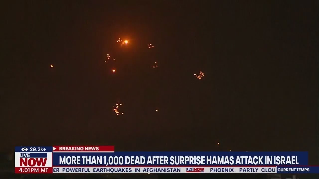 Israel at war: More than 1,000 people dead following Ghaza attack