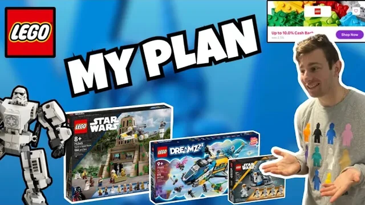 My LEGO August 2023 Release Day Plan