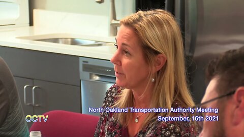 North Oakland Transportation Authority Meeting September, 16th 2021