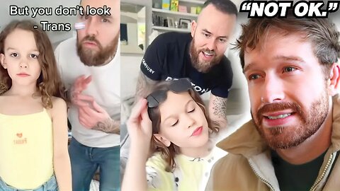 This Dad Exploits His Little Boy For Views And Money By Making Him Pretend To Be A Girl