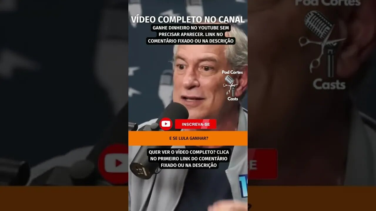 E SE LULA GANHAR? #shorts #cirogomes #ciro2022 #lula #lula2022 #eleições2022