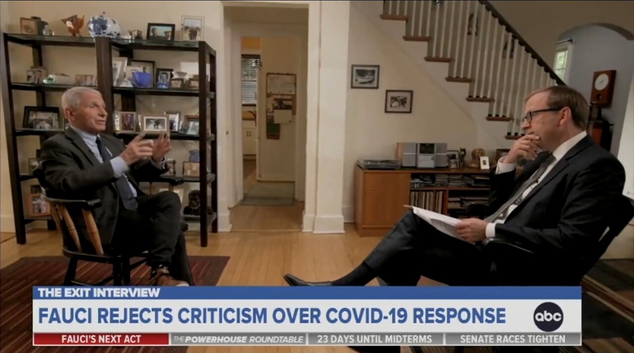 Fauci Claims No Responsibilities For Schools Closing