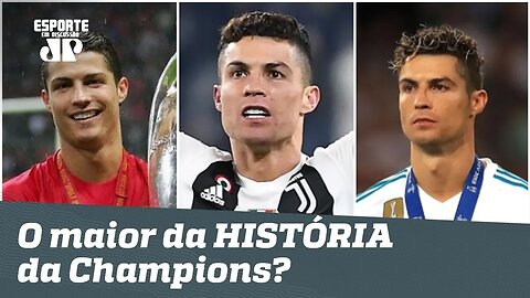 CR7 é o maior jogador da HISTÓRIA da Champions? Veja ANÁLISE!