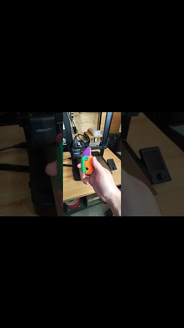 Printed on the new Ender 3 V3 SE #3dprinting