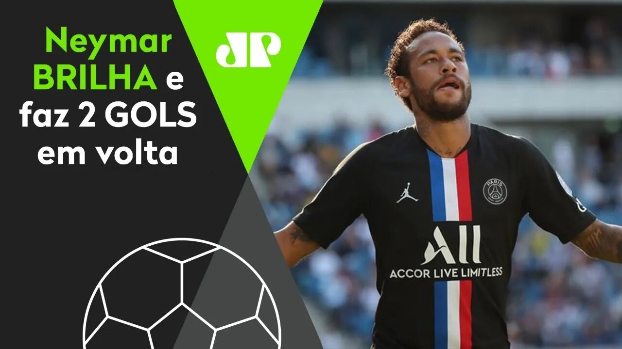 NEYMAR VOLTOU COM TUDO! Veja os GOLS do brasileiro no jogo do PSG!