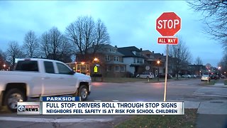 I-TEAM: Drivers are not stopping at stop signs outside school