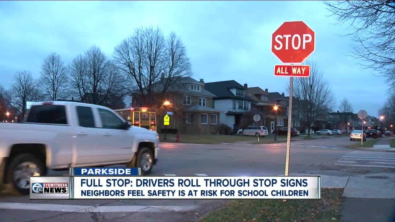 I-TEAM: Drivers are not stopping at stop signs outside school