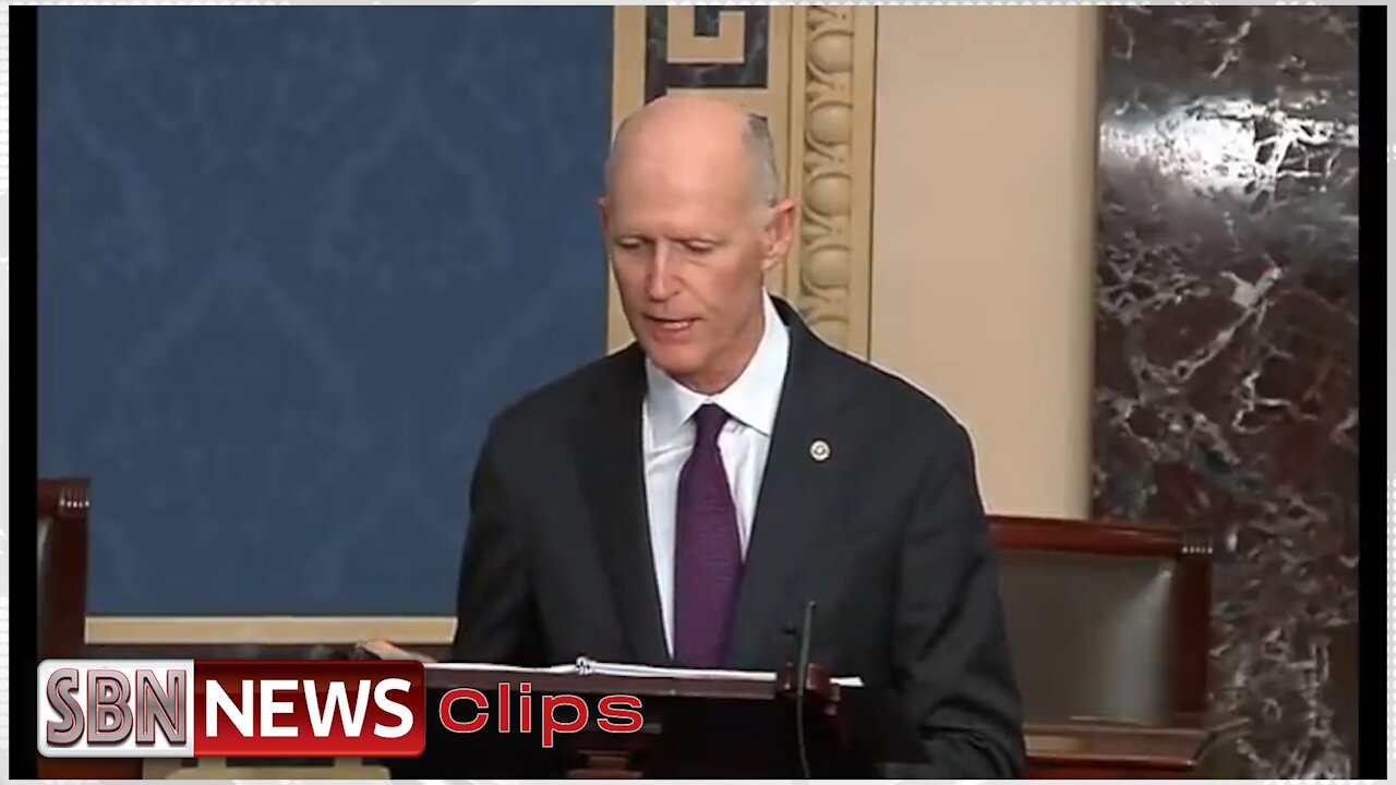 Rick Scott, Ron Wyden Battle Over Vaccine Mandates on Senate Floor - 4613