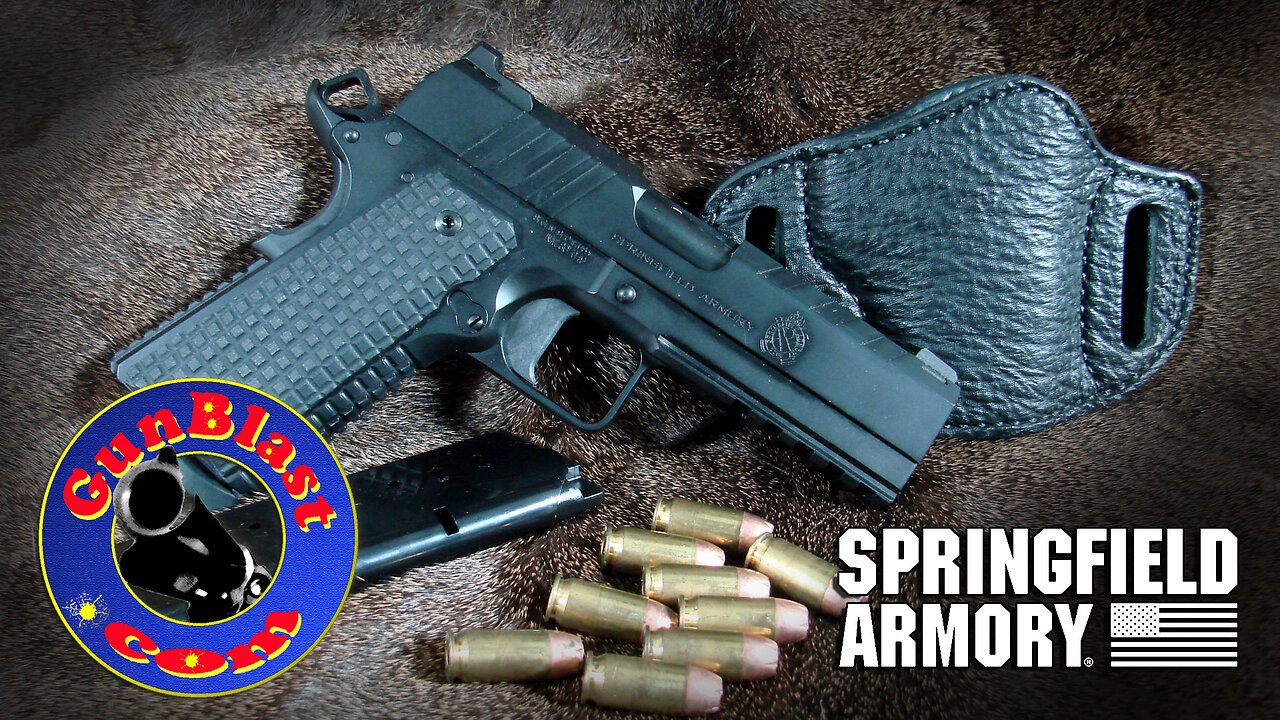 The NEW 1911 Black Emissary 4.25-Inch 45 ACP Semi-Auto Pistol from Springfield Armory®