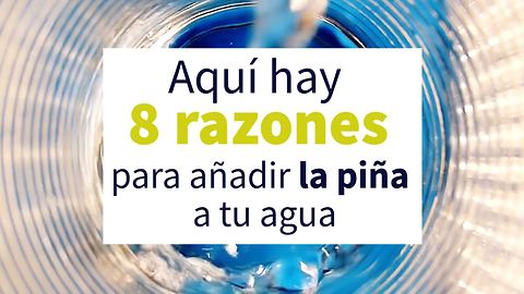 Los Saludables Beneficios De Añadir Piña a tu Agua