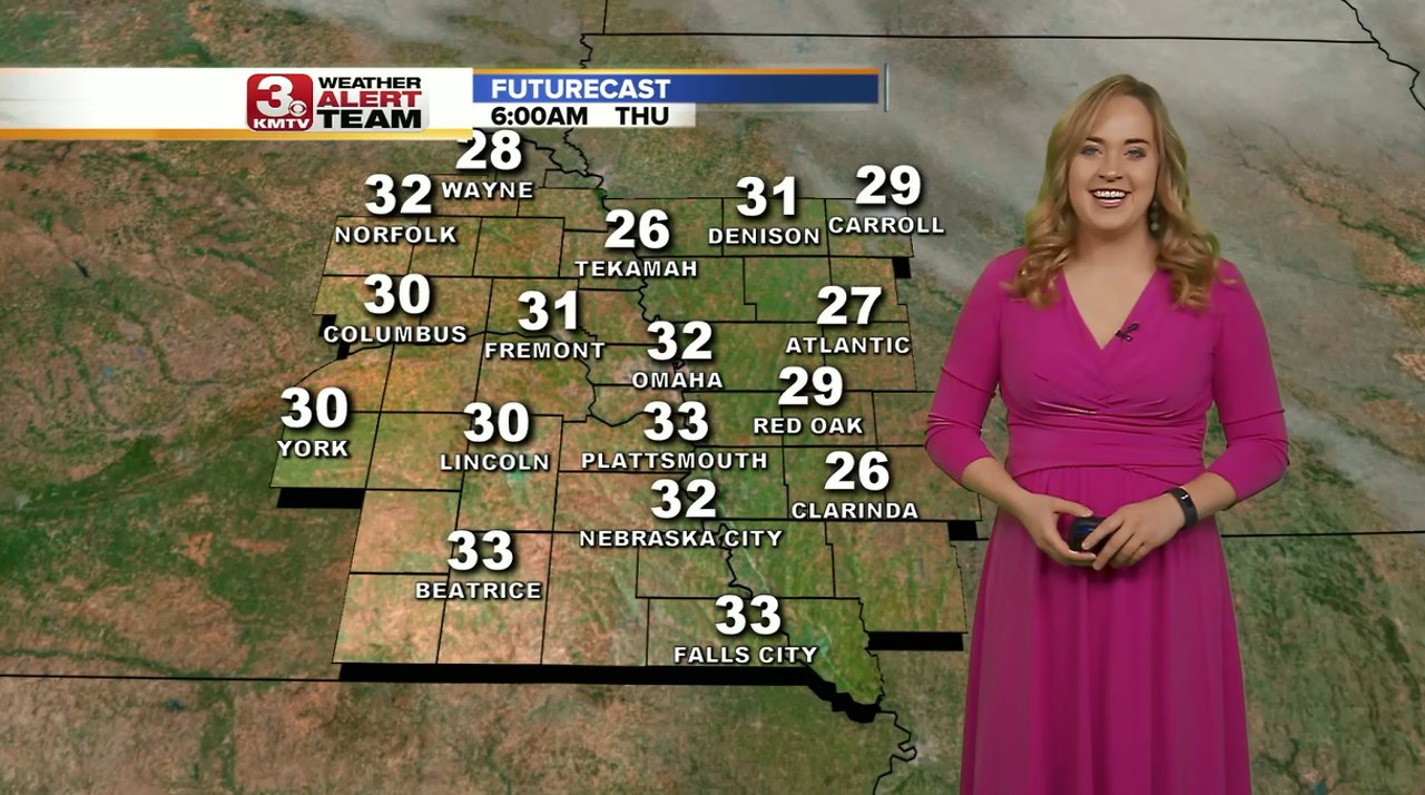 Audra's Thursday Morning Forecast