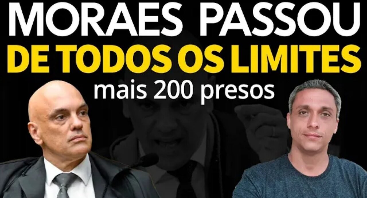 No Brasil o ditador Xandão manda prender MAIS 200!Passou de todos os limites!CHEGA!