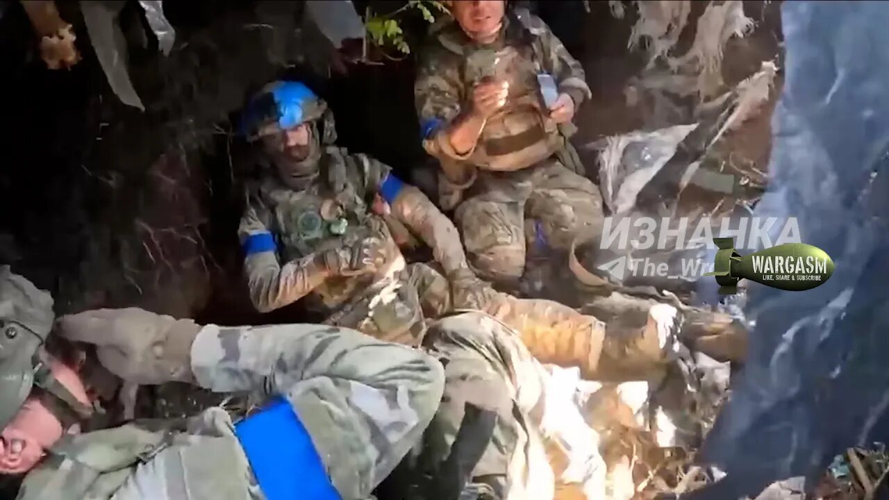 FPV: Ukrainian troops come under fire moments after arriving at tench