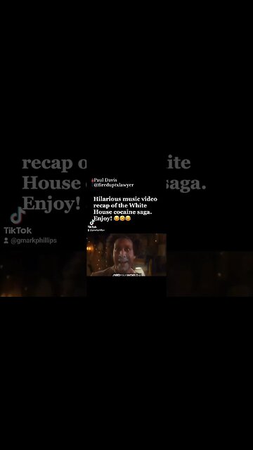 Cocaine At The White House 🤔