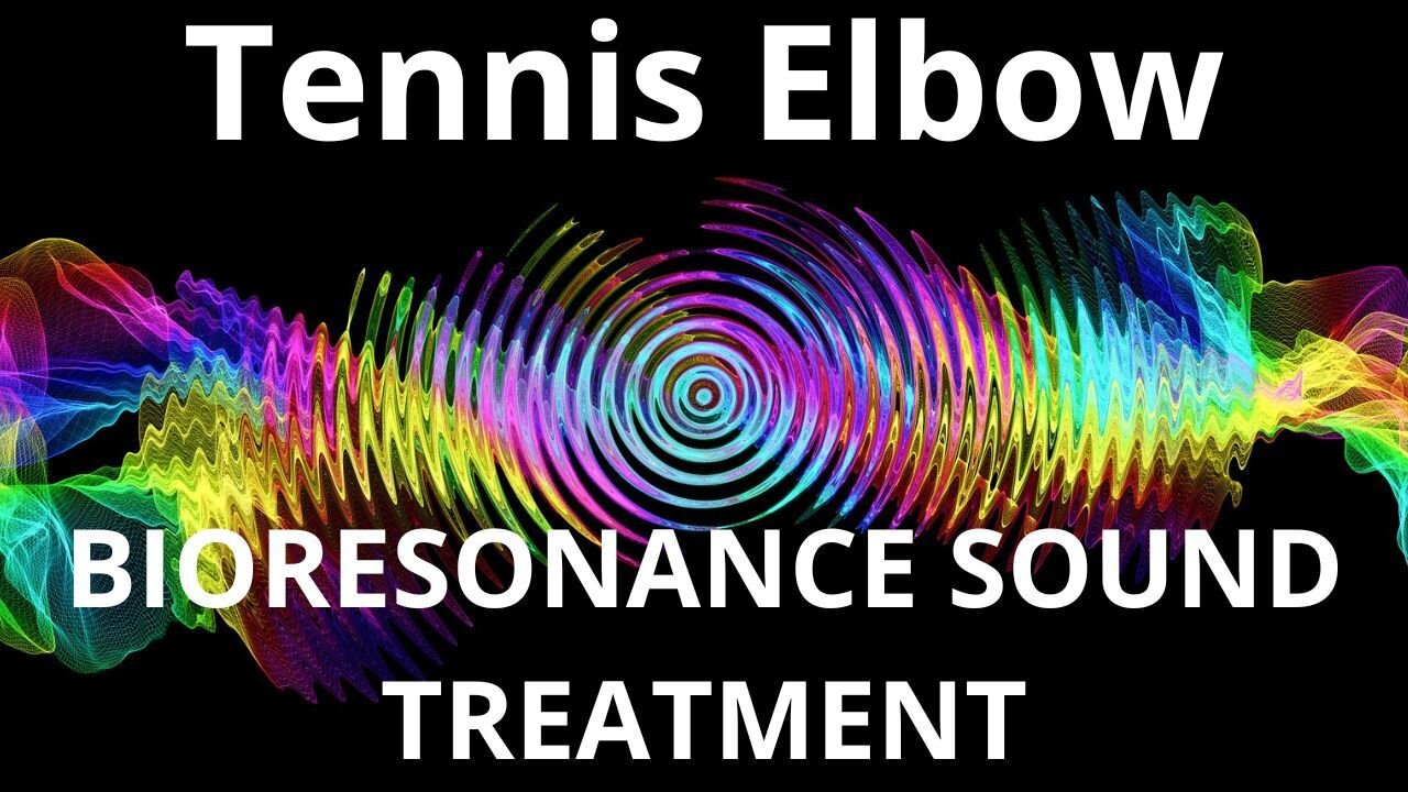 Tennis Elbow_Session of resonance therapy_BIORESONANCE SOUND THERAPY