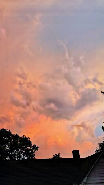 SUNSET AFTER THE RAIN