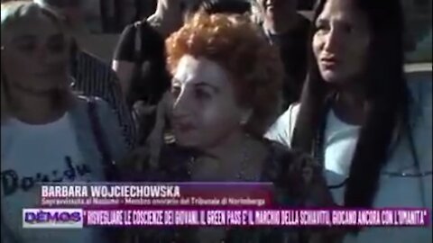 NWO, GREEN PASS: Ebrei, Novax e Nazismo, Wojciechowska