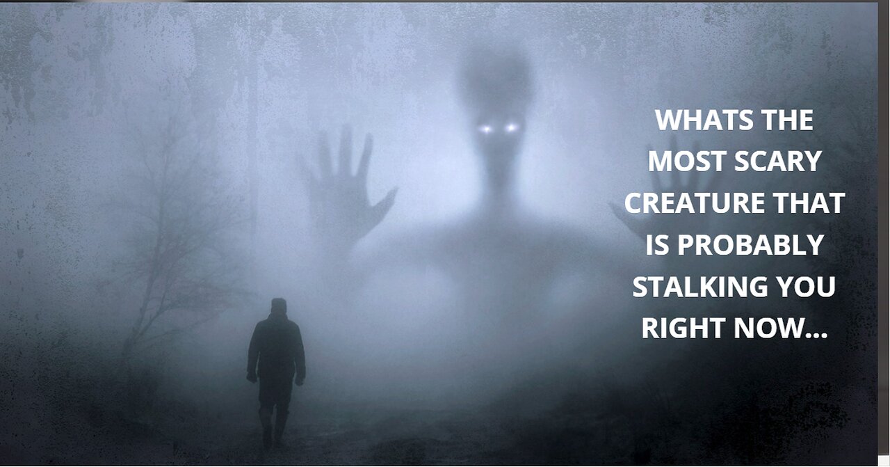 Who is stalking you ??? is it a monster or scary creature!