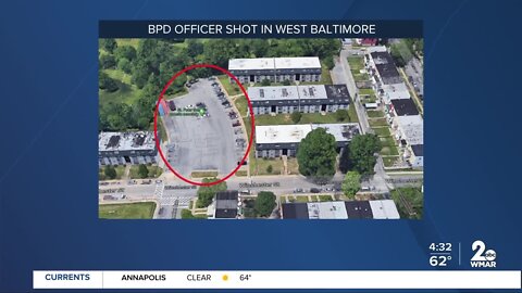 BPD officer recovering at Shock Trauma