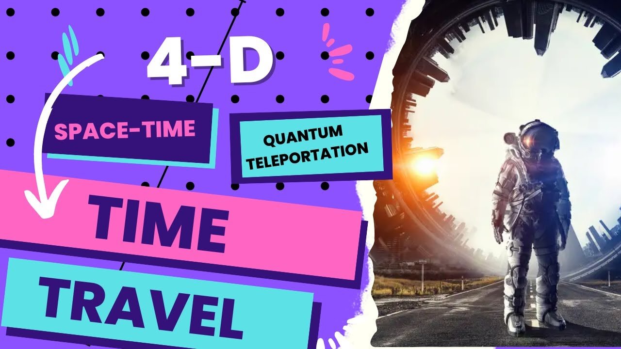 THE QUANTUM PHYSICS BEHIND TELEPORTATION AND TIME TRAVEL