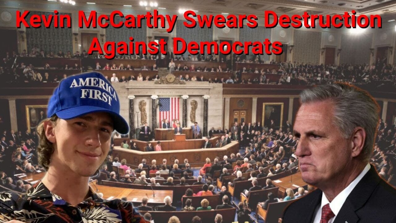 KaiClips || Kevin McCathy Swears Destruction Against Democrats