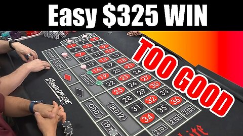 Easily Win $325 with this Roulette System
