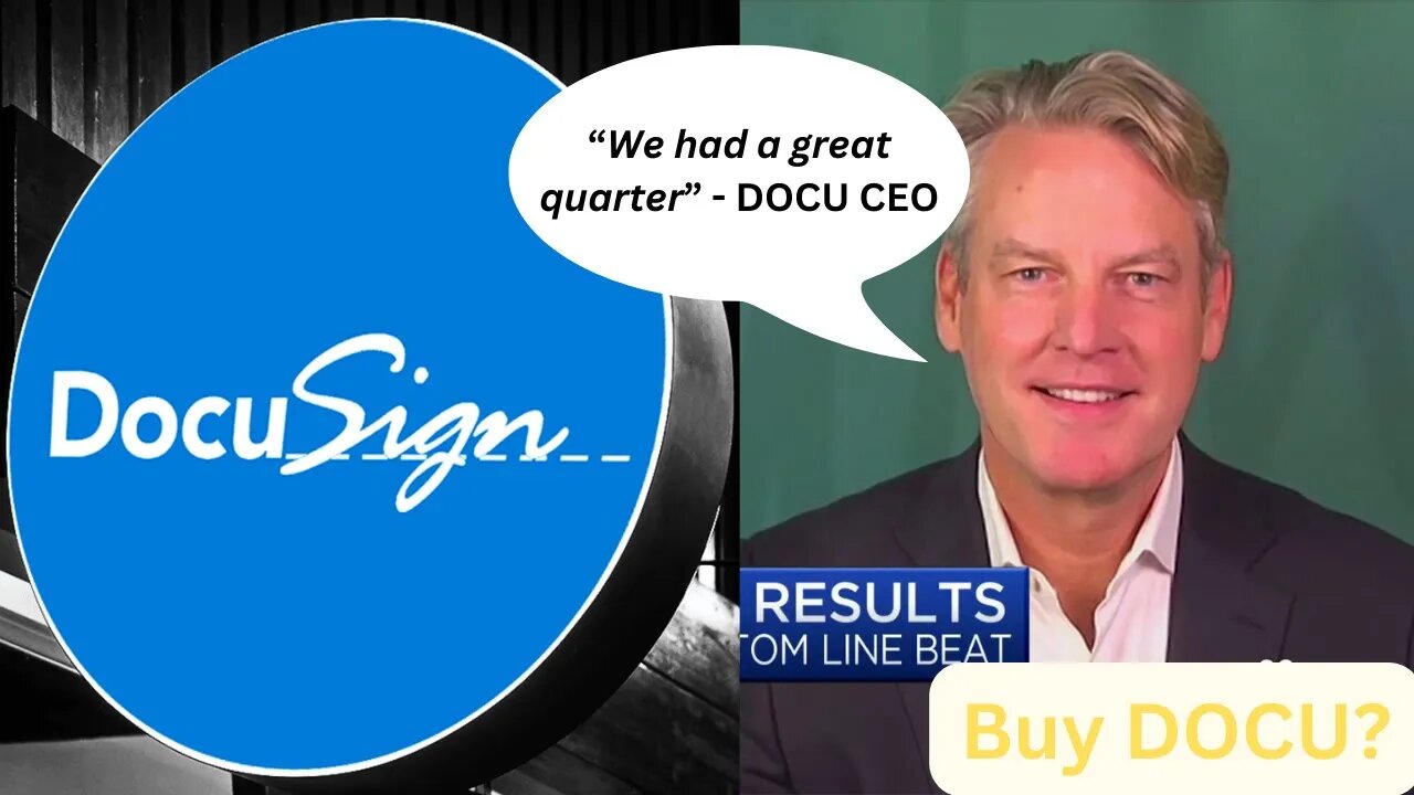 DocuSign Earnings Beat, CEO Interview