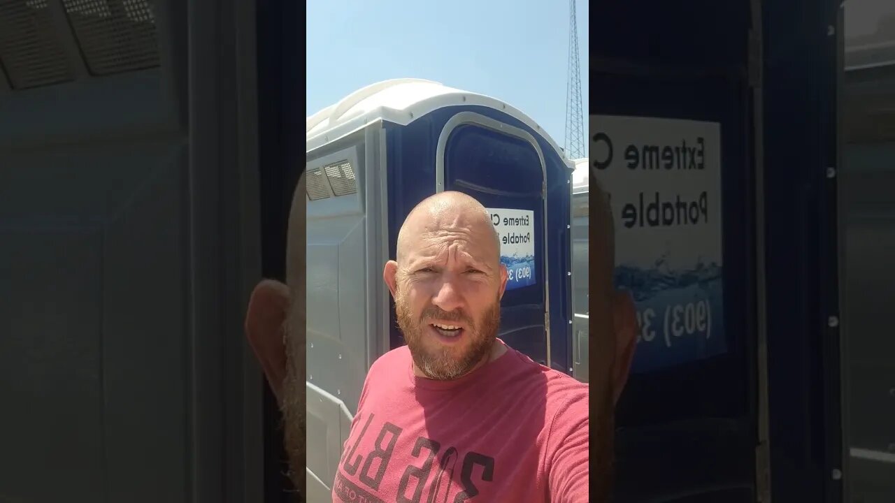 reminds me of Army day 107 in a port-a-potty