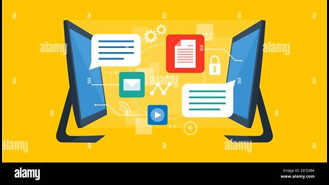 How to share file using network cable between two computer